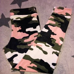 Soft camo pants